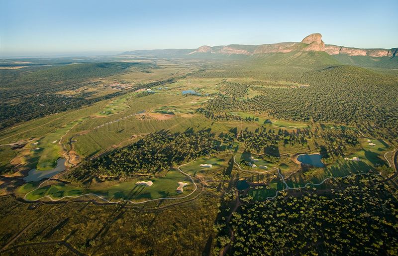 Legend Signature golf course - aerial view