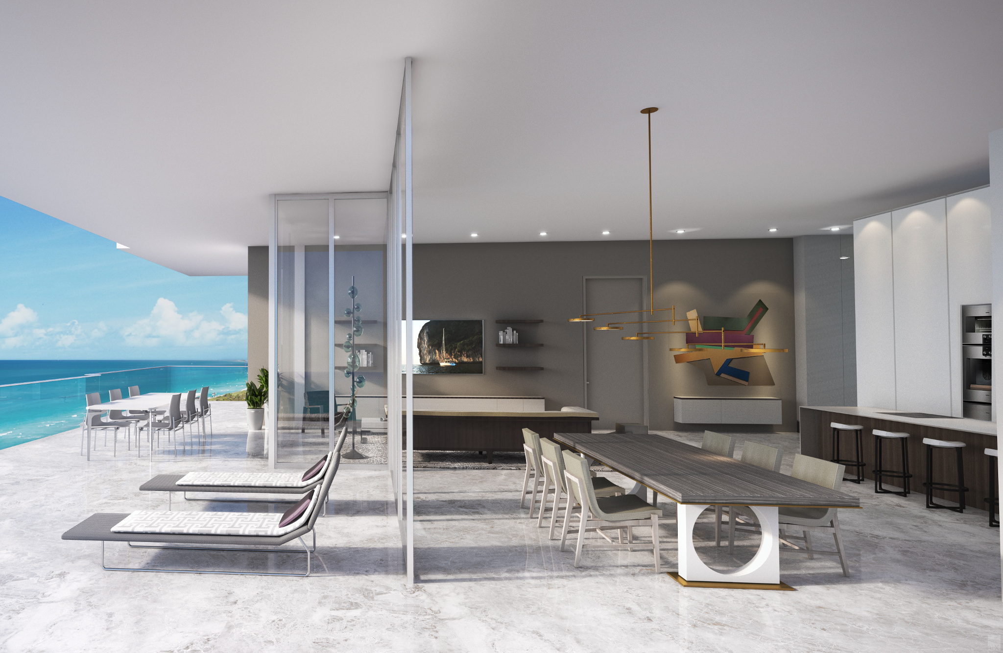 Penthouse at L’Atelier Residences, Miami Beach - Interiors