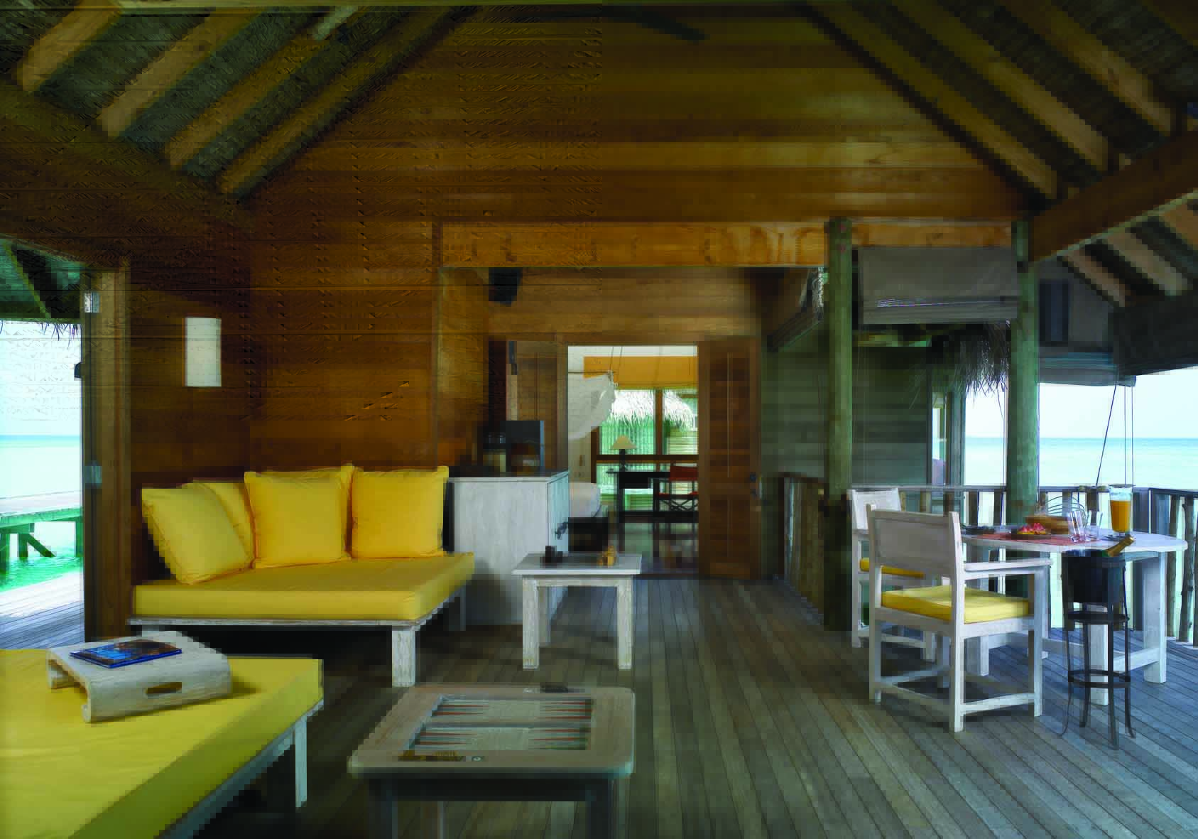 Gili Lankanfushi Resort Maldives Villa Suite Living Area