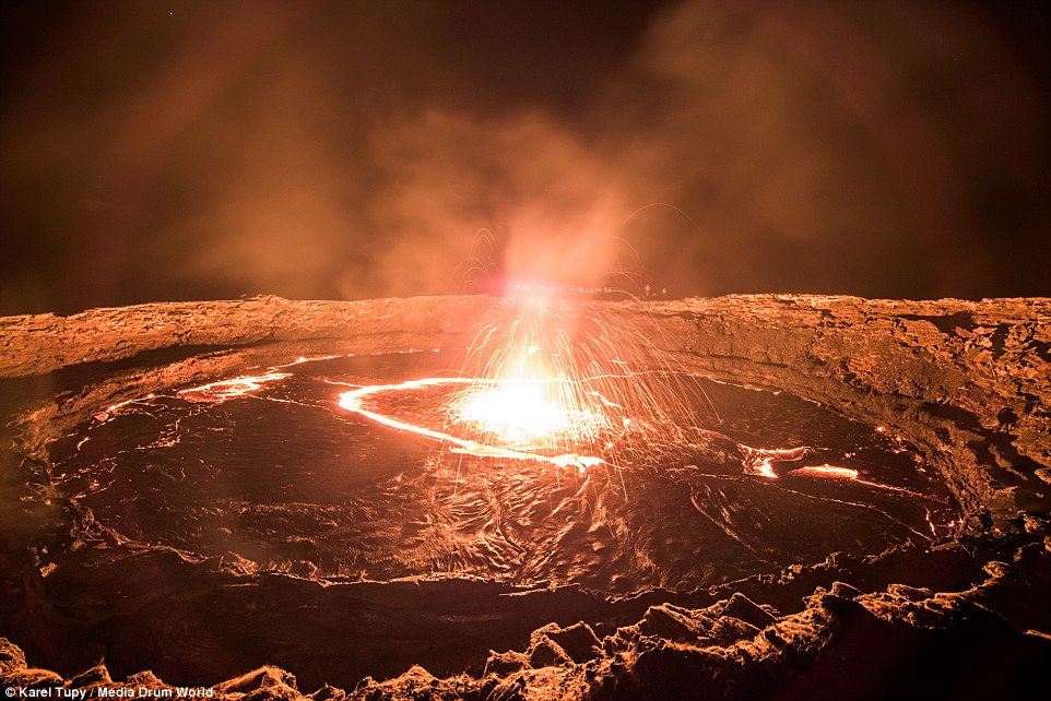 Erta Ale volcano, Ethiopia