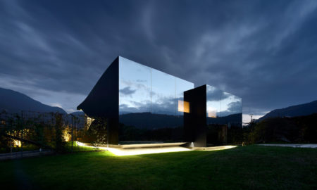 Mirror Houses by night