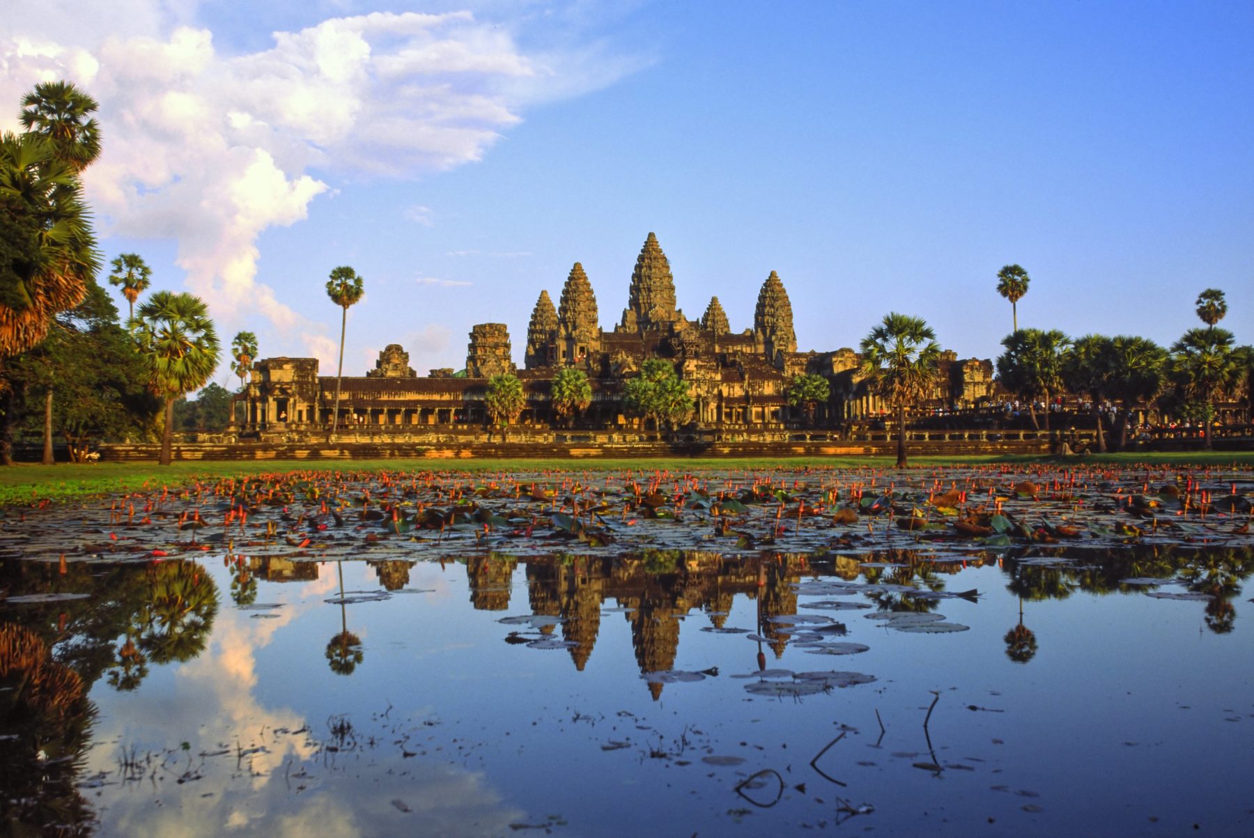 Angkor Wat at sunset, Cambodia